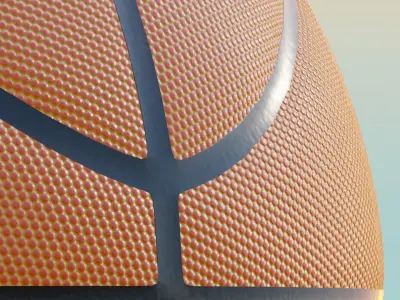 Free Basketball ball Free 3D model
