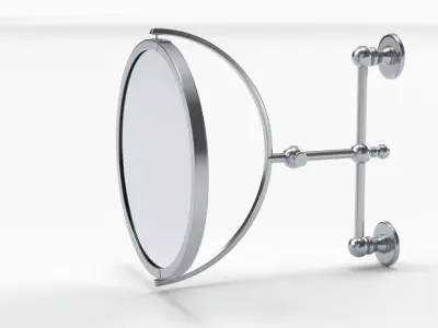 Hawthorn Hill Pivoting Shaving Mirror HH-Mirrorpivshave 3D model