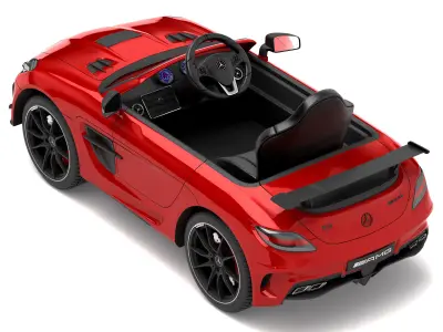 Toy car Mercedes-Benz SLS AMG 3D model