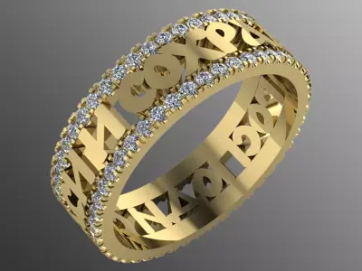 Ring rk 6 3D print model