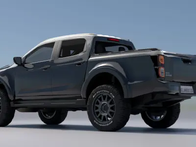 All New ISUZU D MAX Hi-Lander 2022 Minor Change 3D model