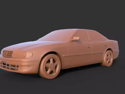 Toyota Chaser Tourer V 3D print model