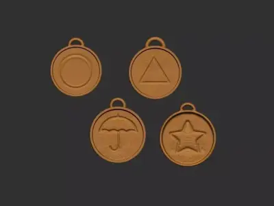 squid game Free 3D print model