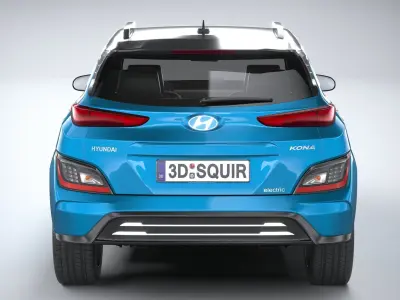 Hyundai Kona Electric 2021 3D model