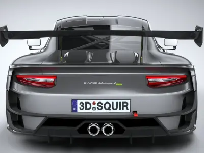 Porsche 911 GT2RS Clubsport 25 2022 3D model