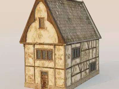 G-FHouseBuilding-01 3D model