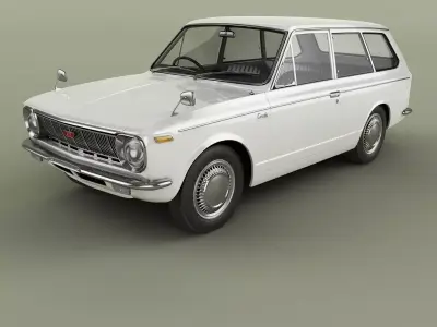 Toyota Corolla Wagon KE16 3D model