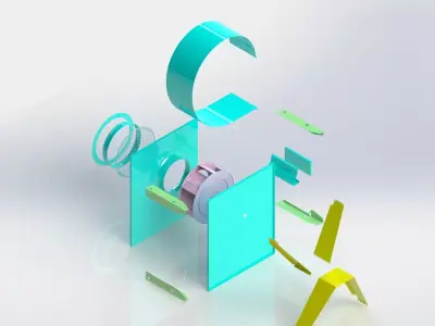 Centrifugal Pump 3D print model