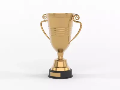 Trophy Cup Collection 3D model 15