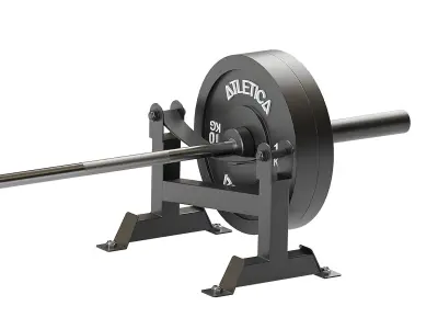 Deadlift Station 3D model