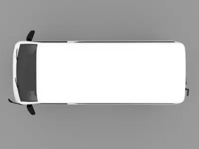 Toyota KHD low poly Low-poly 3D model