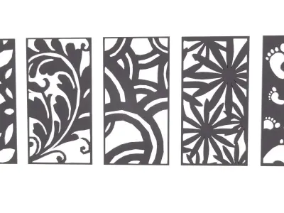 Interior decoration designs and patterns pack11 3D print model