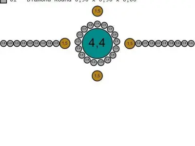 ring code 46 3D print model