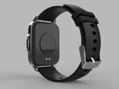 Smart Watch Low-poly 3D model