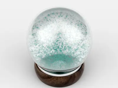Snow Globe 3D model