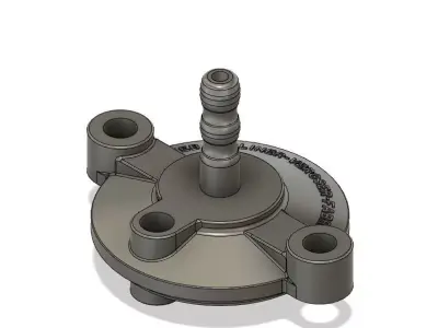 BVF Vergaser KNB 22 Schwimmerkanner Deckel 3D model