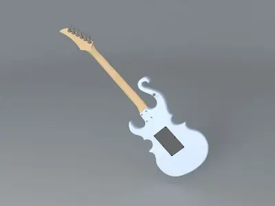 Sands Cloud Guitar Free 3D model
