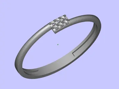 Minimal Ring 3D print model