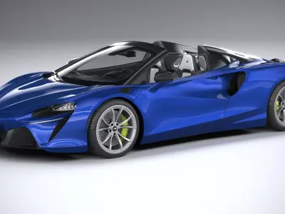 McLaren Artura Spider 2025 3D model