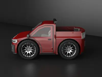 Toy car 3D model