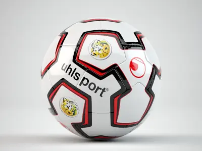 Soccer Ball 3D model 23