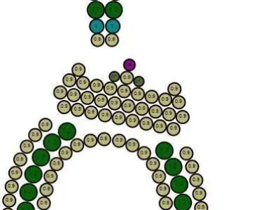 Pendant Gold  Q charater 3D print model