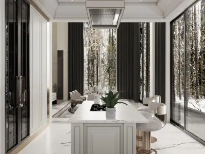 Duplex Modern Luxury 3D model