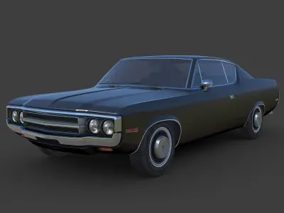 AMC Matador 1971 Low-poly 3D model