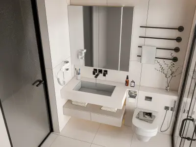 Bathroom 26 3D model
