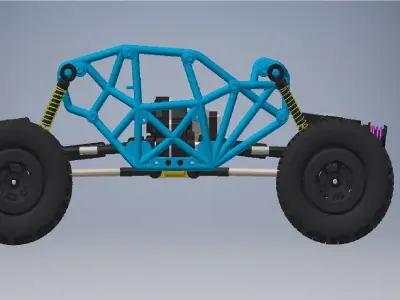 buggycrawler redesign 3d model 3D model