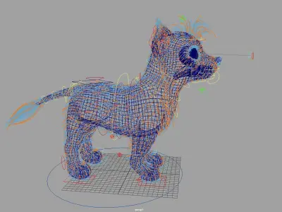 Stylize Dog   3D model