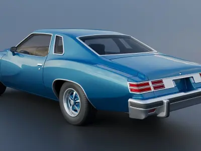 Pontiac LeMans 1977 3D print model