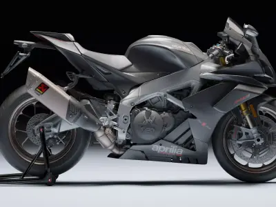 Aprilia RSV4 Factory 1100 2019 Low-poly 3D model