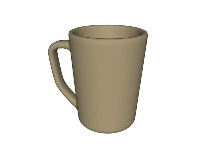 Ceramic Mug Free 3D model
