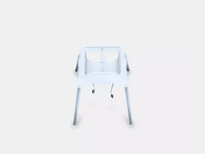 ANTILOP Highchair with safety belt Low-poly 3D model