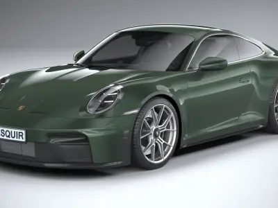 Porsche 911 GT3 Touring 2025 3D model