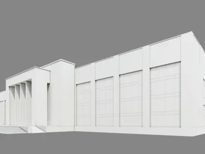 Sport Complex ID067 3D model