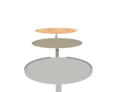 Round table - pj production 3D model