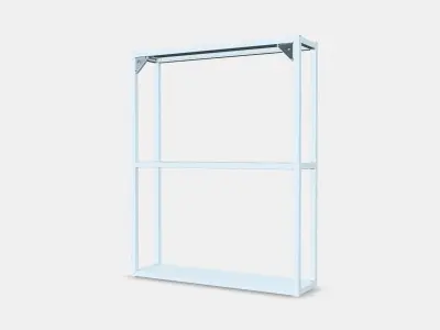 ENHET Wall fr w shelves 1 Low-poly 3D model