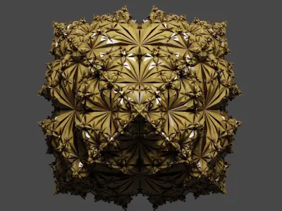 religion kaleidoscope decorative accessories 3D model
