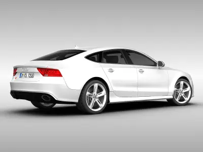 Audi RS7 Sportback 2014 3D model