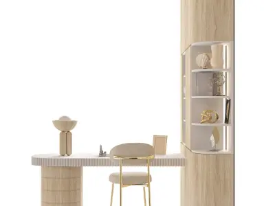 Office furniture Wall 2 3D model