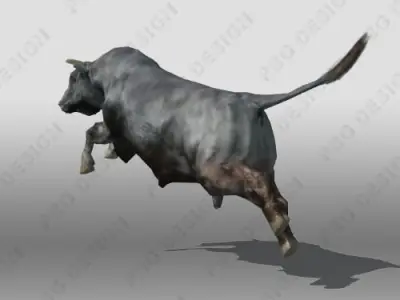 Black Bull 3D model