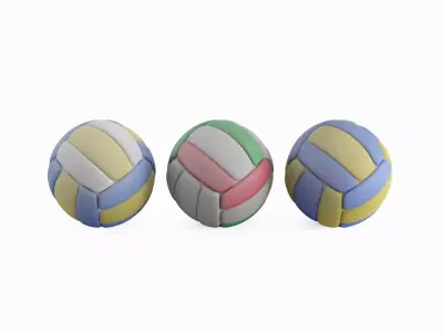 Leather Volleyball Ball Pack