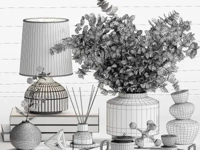 Decorative Set 09 3D model