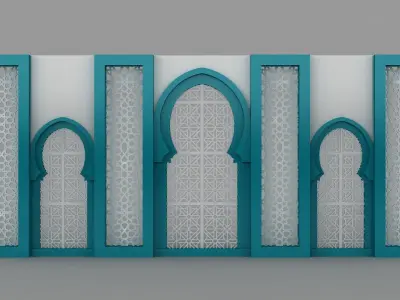 Islamic Decoration 3D model