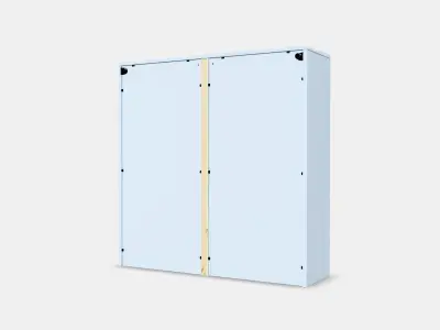 HAVSTA Glass-door cabinet 5 3D model