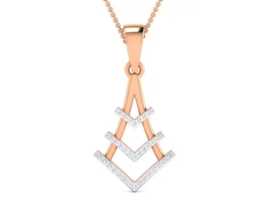 Women pendant 3D print model order