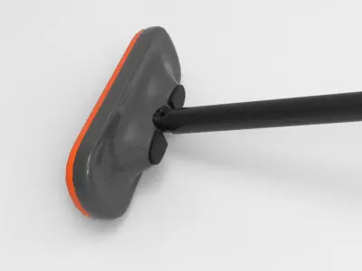 Curling Equipment Low-poly 3D model