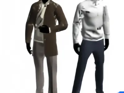 3D Mannequin Model 3D model